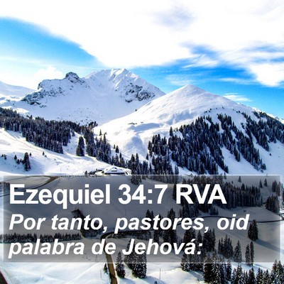 Ezequiel 34:7 RVA Bible Verse Image
