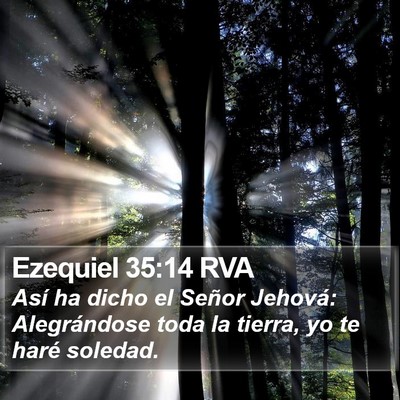 Ezequiel 35:14 RVA Bible Verse Image