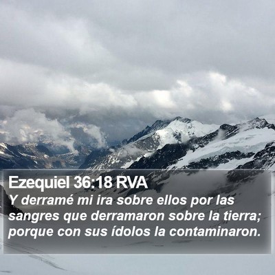 Ezequiel 36:18 RVA Bible Verse Image