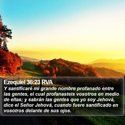 Ezequiel 36:23 RVA Bible Verse Image