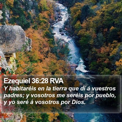 Ezequiel 36:28 RVA Bible Verse Image