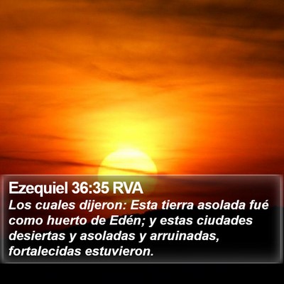 Ezequiel 36:35 RVA Bible Verse Image