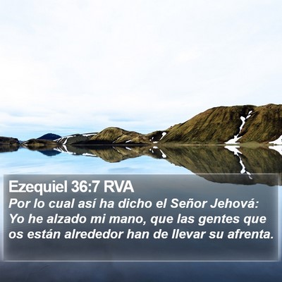 Ezequiel 36:7 RVA Bible Verse Image
