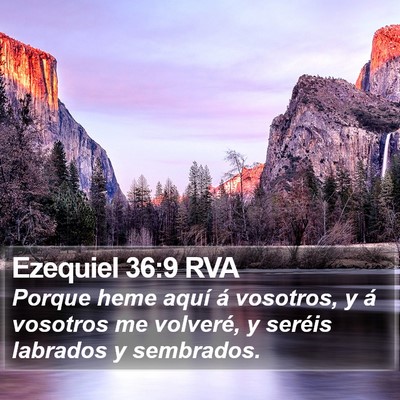 Ezequiel 36:9 RVA Bible Verse Image