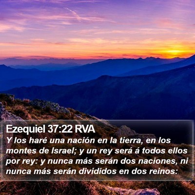 Ezequiel 37:22 RVA Bible Verse Image