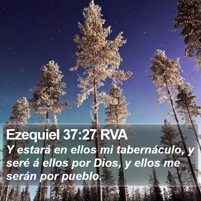 Ezequiel 37:27 RVA Bible Verse Image