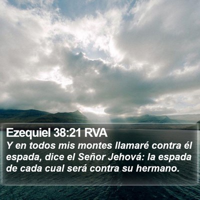 Ezequiel 38:21 RVA Bible Verse Image