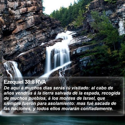 Ezequiel 38:8 RVA Bible Verse Image