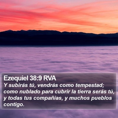 Ezequiel 38:9 RVA Bible Verse Image