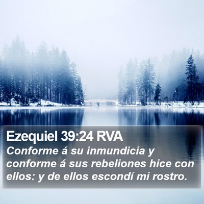 Ezequiel 39:24 RVA Bible Verse Image
