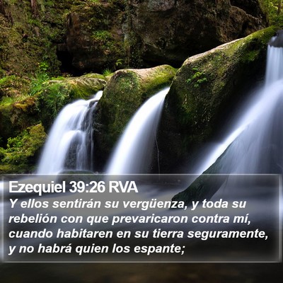 Ezequiel 39:26 RVA Bible Verse Image