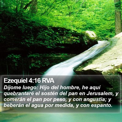 Ezequiel 4:16 RVA Bible Verse Image