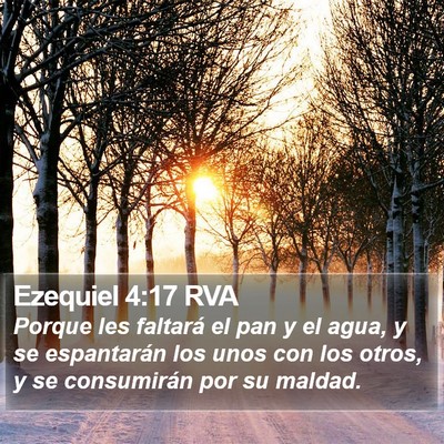 Ezequiel 4:17 RVA Bible Verse Image