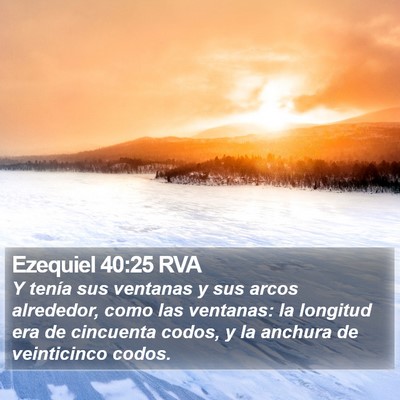 Ezequiel 40:25 RVA Bible Verse Image