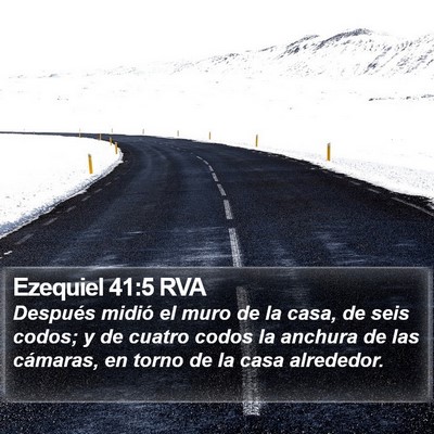 Ezequiel 41:5 RVA Bible Verse Image