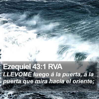 Ezequiel 43:1 RVA Bible Verse Image
