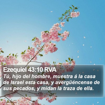 Ezequiel 43:10 RVA Bible Verse Image