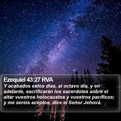 Ezequiel 43:27 RVA Bible Verse Image