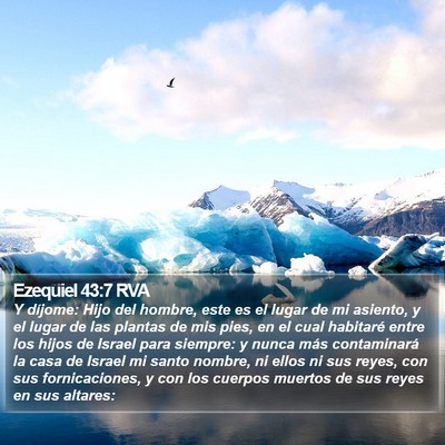 Ezequiel 43:7 RVA Bible Verse Image
