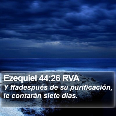 Ezequiel 44:26 RVA Bible Verse Image