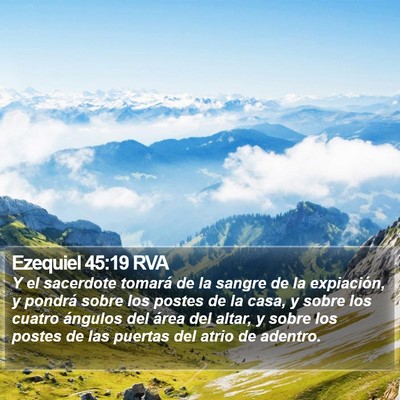 Ezequiel 45:19 RVA Bible Verse Image
