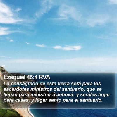 Ezequiel 45:4 RVA Bible Verse Image