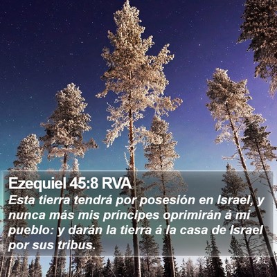 Ezequiel 45:8 RVA Bible Verse Image