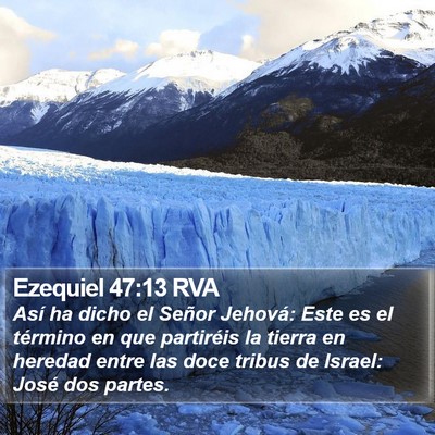 Ezequiel 47:13 RVA Bible Verse Image