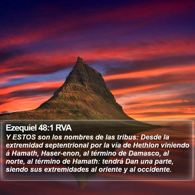 Ezequiel 48:1 RVA Bible Verse Image