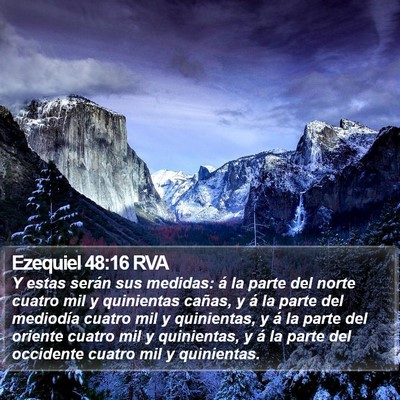 Ezequiel 48:16 RVA Bible Verse Image