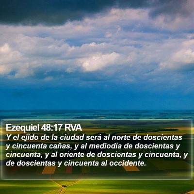 Ezequiel 48:17 RVA Bible Verse Image