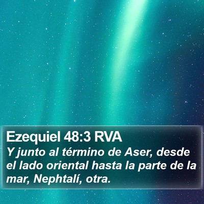 Ezequiel 48:3 RVA Bible Verse Image