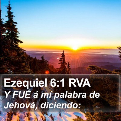 Ezequiel 6:1 RVA Bible Verse Image