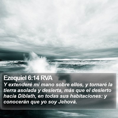 Ezequiel 6:14 RVA Bible Verse Image