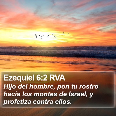Ezequiel 6:2 RVA Bible Verse Image