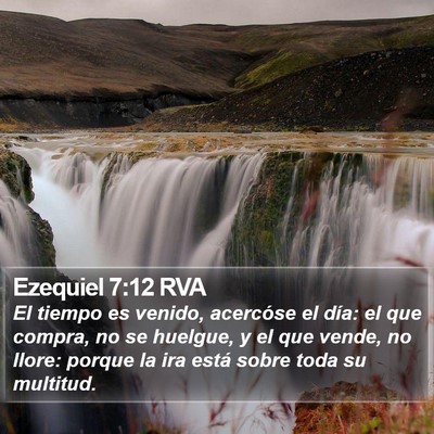 Ezequiel 7:12 RVA Bible Verse Image
