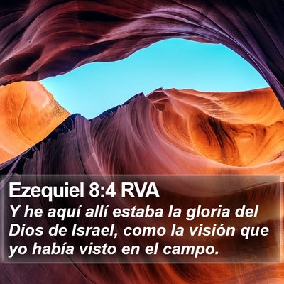 Ezequiel 8:4 RVA Bible Verse Image