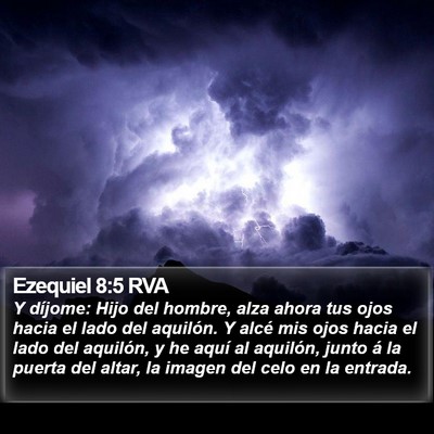 Ezequiel 8:5 RVA Bible Verse Image
