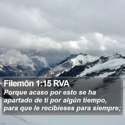 Filemón 1:15 RVA Bible Verse Image