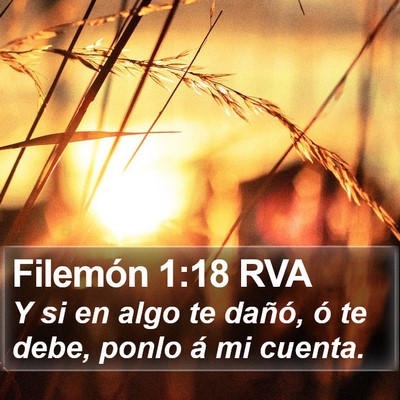 Filemón 1:18 RVA Bible Verse Image