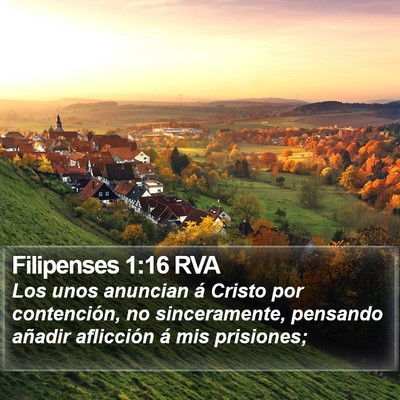 Filipenses 1:16 RVA Bible Verse Image