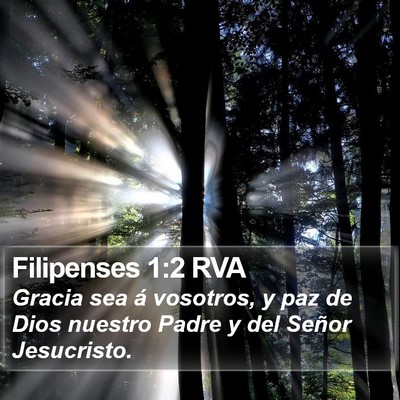 Filipenses 1:2 RVA Bible Verse Image