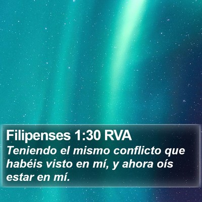 Filipenses 1:30 RVA Bible Verse Image