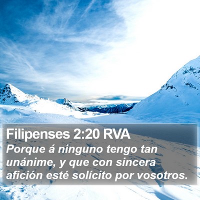 Filipenses 2:20 RVA Bible Verse Image