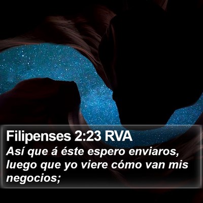 Filipenses 2:23 RVA Bible Verse Image