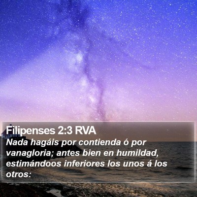 Filipenses 2:3 RVA Bible Verse Image