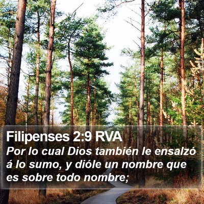 Filipenses 2:9 RVA Bible Verse Image