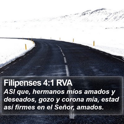 Filipenses 4:1 RVA Bible Verse Image