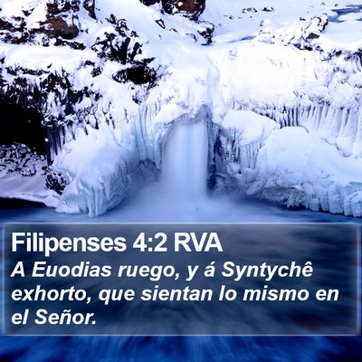 Filipenses 4:2 RVA Bible Verse Image