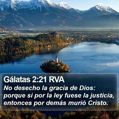 Gálatas 2:21 RVA Bible Verse Image